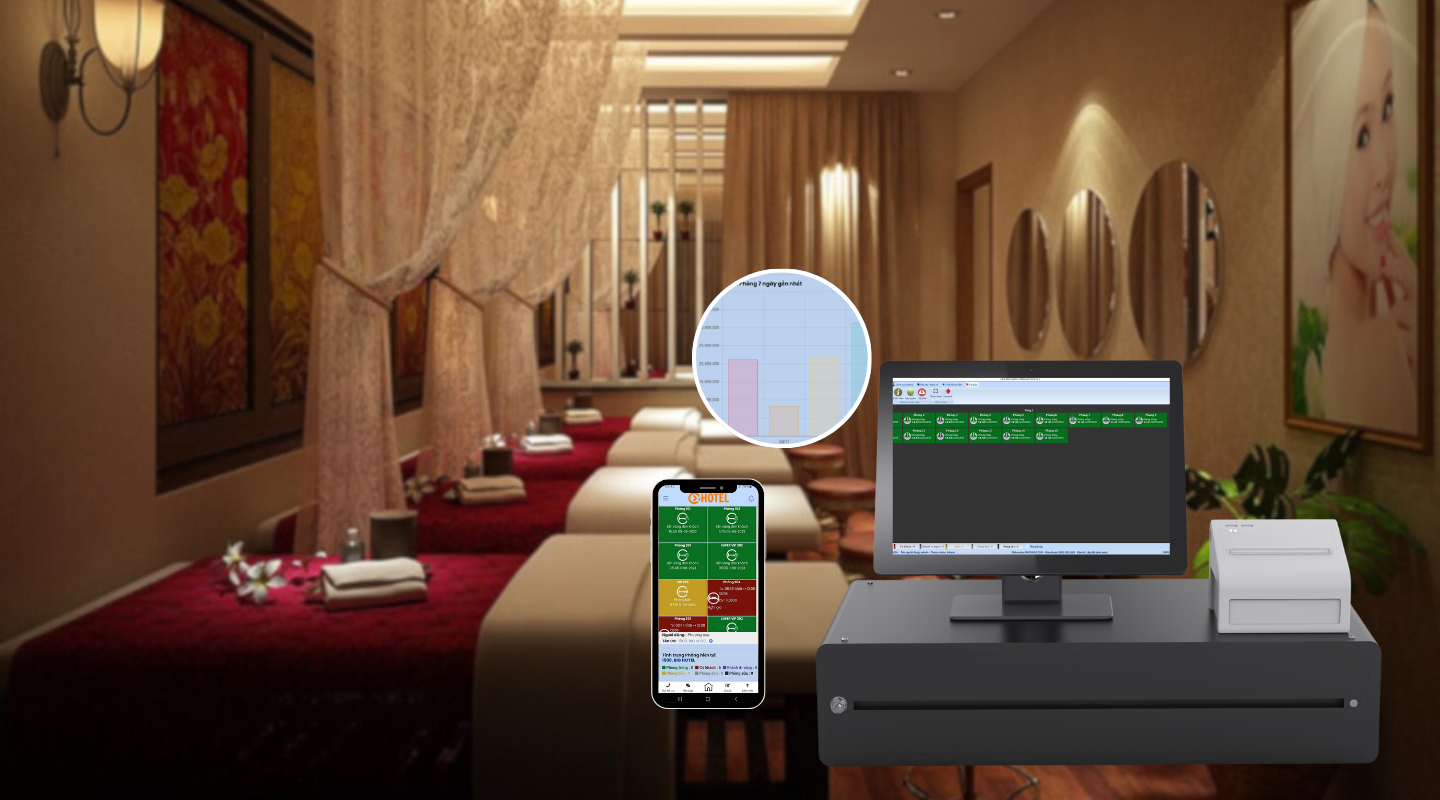 Phần mềm quản lý Massage