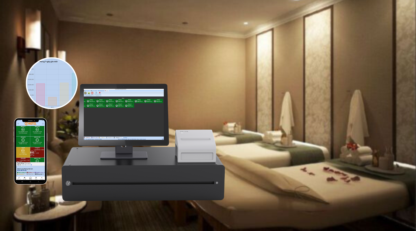 Phần mềm quản lý Massage