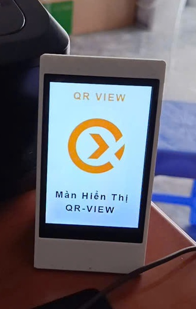 Màn Hình Hiển Thị QR Động QRView - Chính Hãng OXU