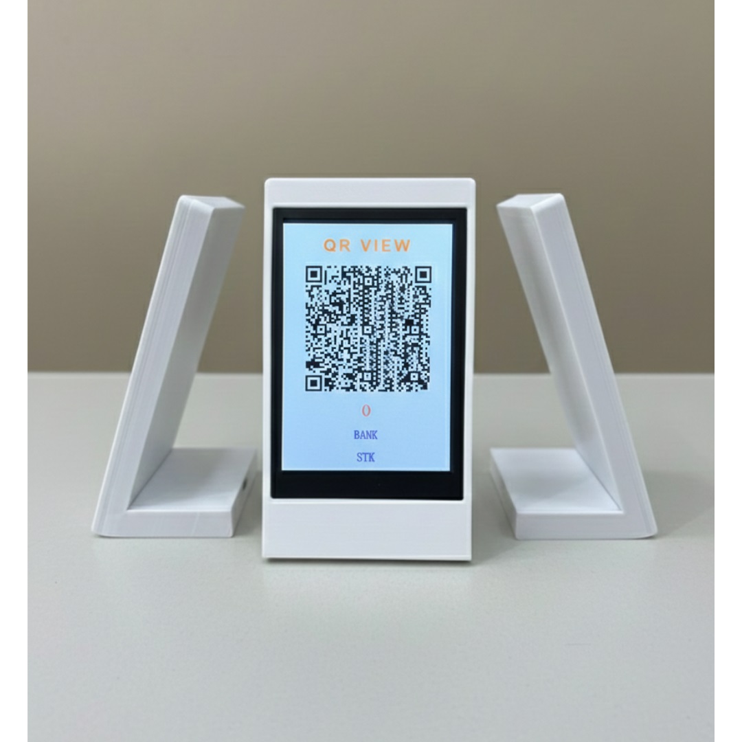Màn Hình Hiển Thị QR Động QRView - Chính Hãng OXU